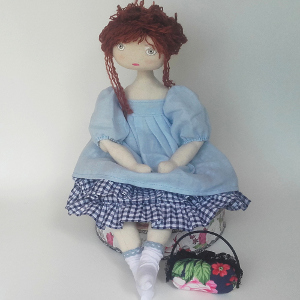 Patron de couture poupée de collection - Agathe - Miss Penelop