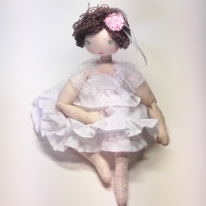 Patron poupée de chiffon de collection - Anémone - Miss Penelop
