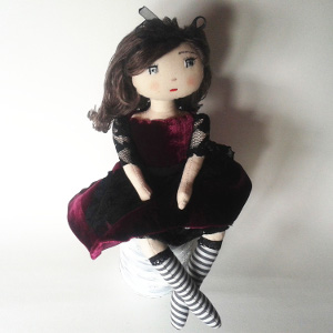 Patron de couture poupée de chiffon - Clara